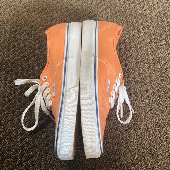 Size 8 Orange- Peach Van Sneakers - Picture 5 of 5